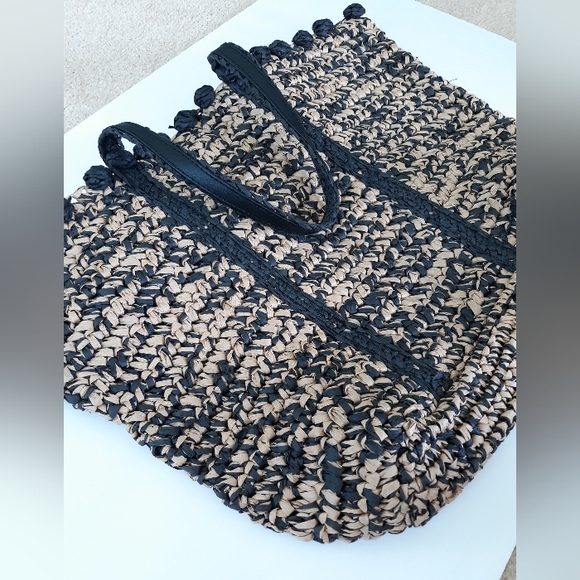 Large Woven Seagrass Tote Bag - Picture 4 of 6